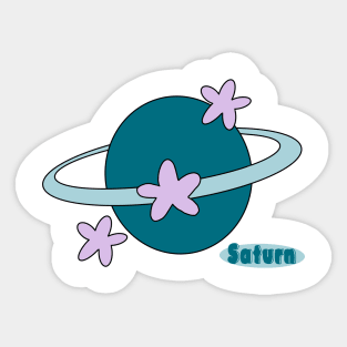 Saturn Sticker